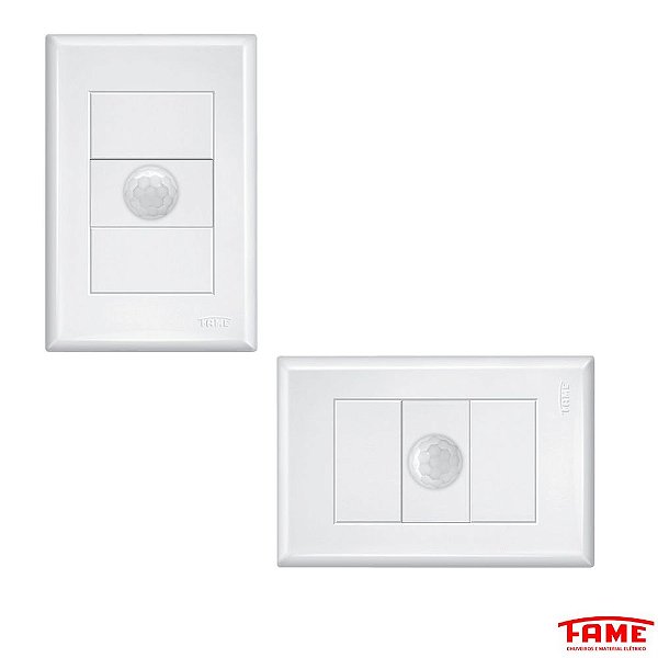 Sensor De Presenca Blister Evidence Bivolt Branco Fame
