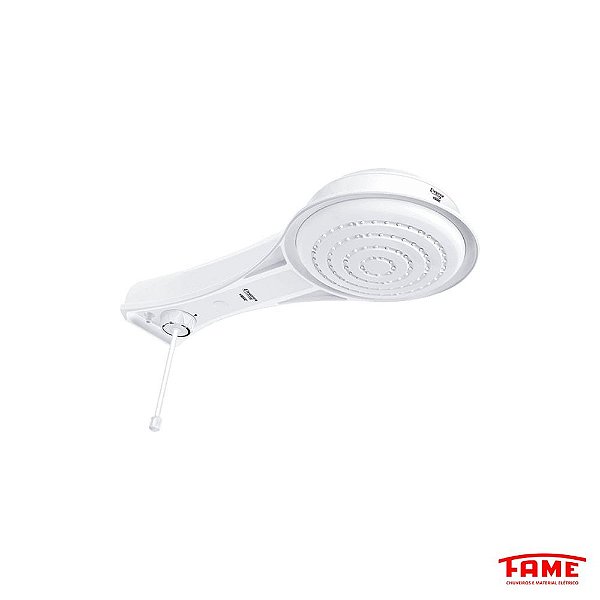 Chuveiro Ducha Eletrica Elegance 220v 6800w Branco Fame