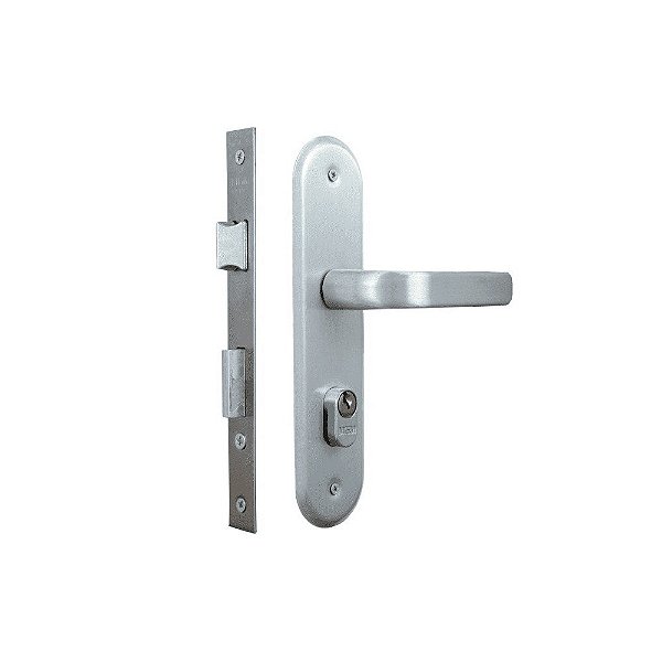Fechadura Externa Stilo Alavanca 40x53 483 Alumínio Mgm