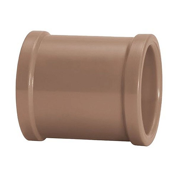 Luva Pvc Soldável 25 Mm 1743 Marrom Amanco