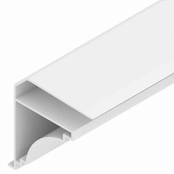 Perfil Pvc Colonial 37x27x32mm Pc 3m Branco Plasmeg