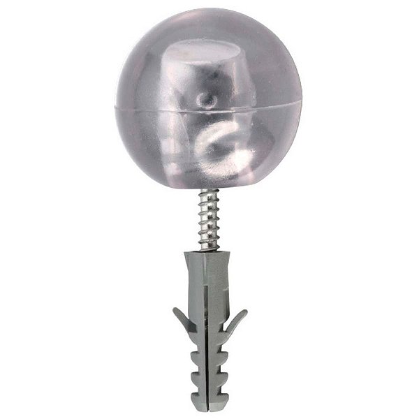 Batedor Para Porta Parafusar Pvc Cristal Sforplast