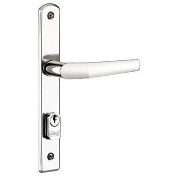 Fechadura Reta Externa Py 20 X 53 Popline Cromada Soprano