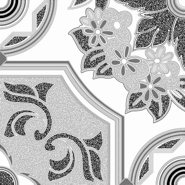 Piso Cerâmico Bold Brilhante 45x45cm PD-35730 Cx/2,32m² Incefra