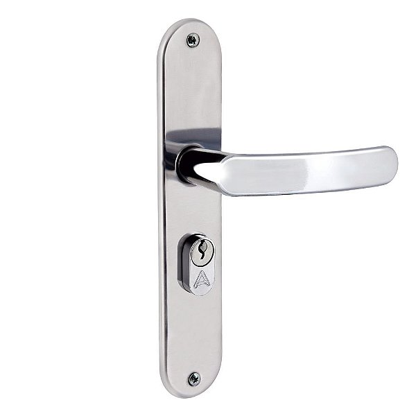 Fechadura Externa Inox Premium 2600/71 Aliança