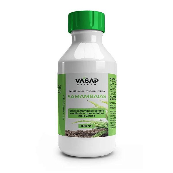 Fertilizante Mineral Misto Samambaias 100ml 9940 Vasap