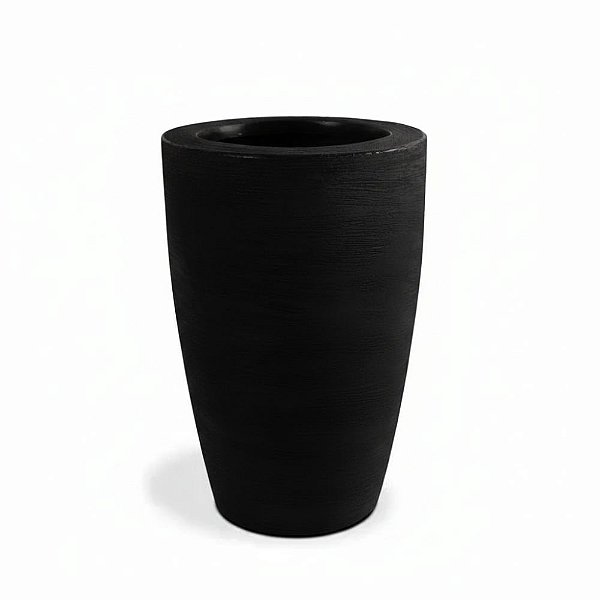 Vaso Cone Grafiato 45 Preto Absoluto 6377 Vasap