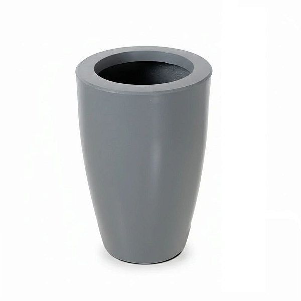Vaso Cone Liso 45 Cinza Claro 6444 Vasap