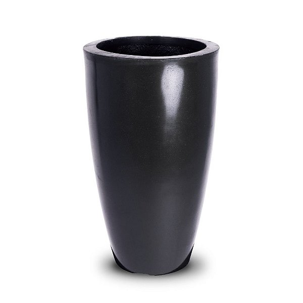 Vaso Vietnamita 50 Preto Absoluto Com Brilho 8023 Vasap