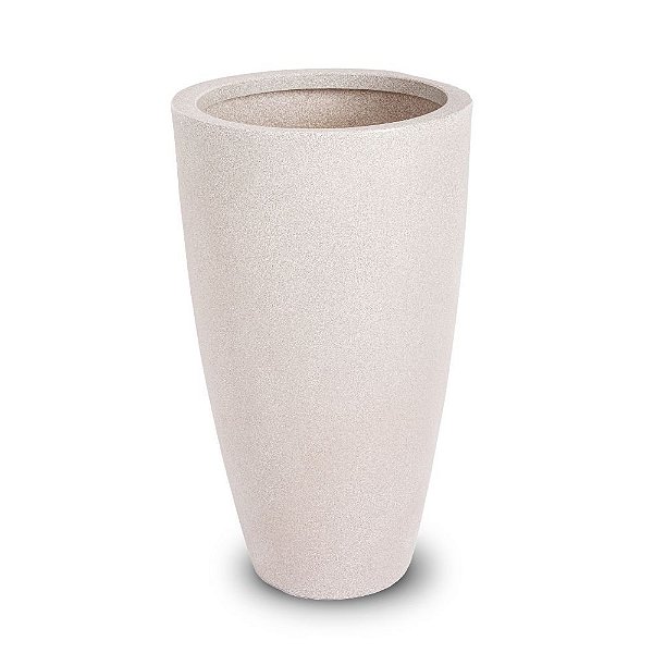 Vaso Vietnamita 70 Branco Mármore 6831 Vasap