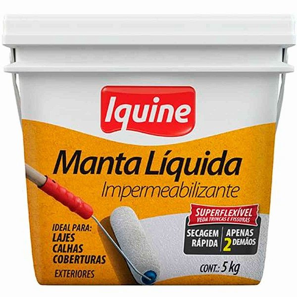 Manta Líquida Impermeabilizante 5kg Iquine