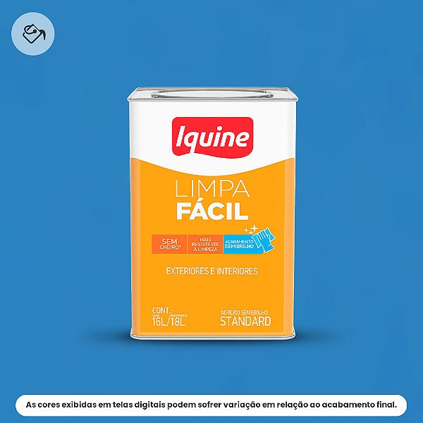 Tinta Acrílica Standard Semibrilho 16 L Limpa Fácil 1345 Boi Caprichoso Iquine