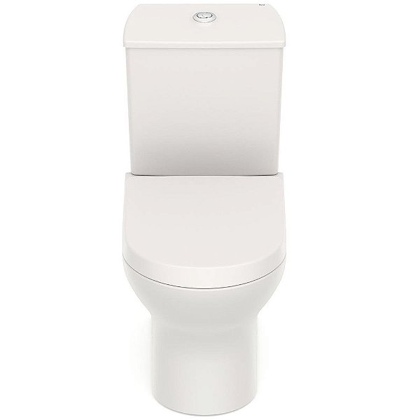 Kit Vaso Sanitário Com Caixa Acoplada E Acessórios Para Instalação Nexo Beige Roca