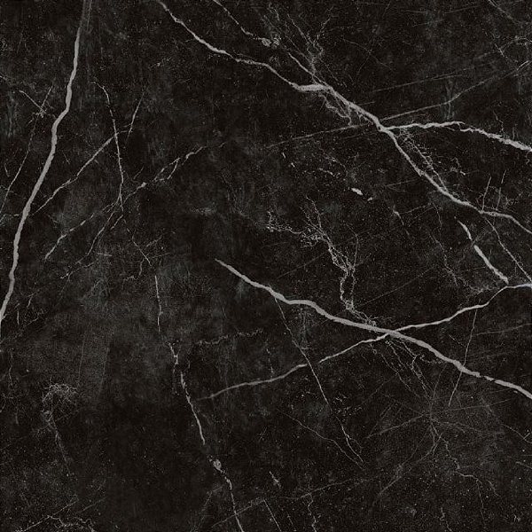 Piso Cerâmico Retificado Polido 82x82cm Marmo Nero Caixa 2,70m² Rochamaxx