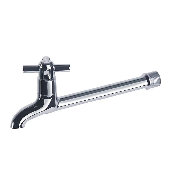 Torneira Para Pia Longa Cruzeta 21cm Metal Civitt