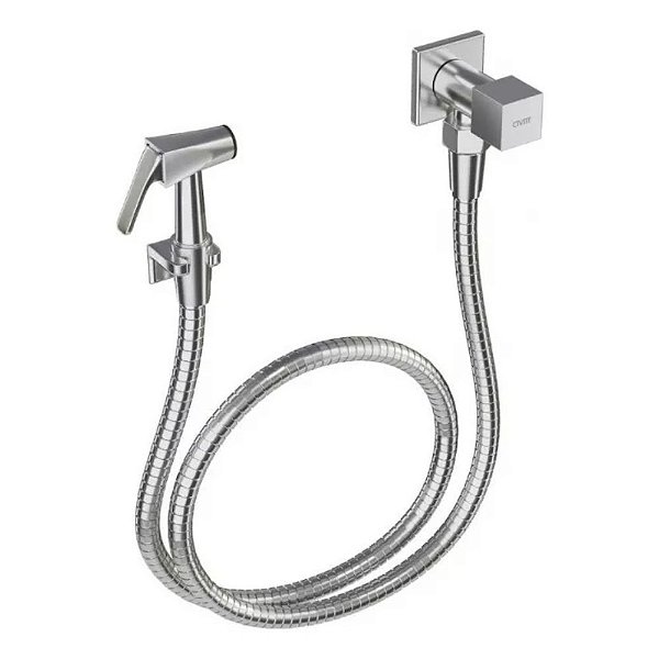 Ducha Higiênica Metal Quadratus Cromada Civitt