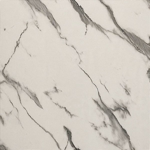Placa Vinílica 240x122cmx3mm Mármore Branco Ambienzza