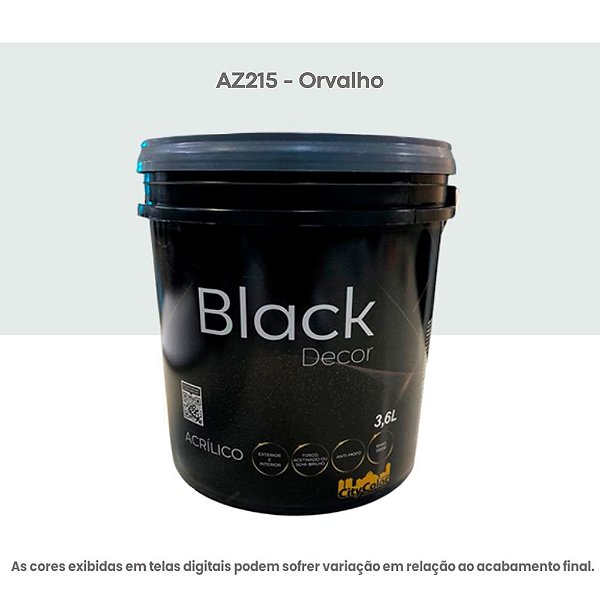 Tinta Acrílica Premium Semibrilho 3,6 L Az215 Orvalho Citycolor