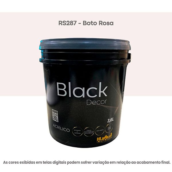 Tinta Acrílica Premium Semibrilho 3,6 L Rs287 Boto Rosa Citycolor