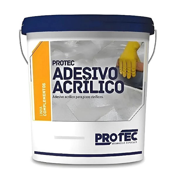 Adesivo Acrílico Para Pisos Vinílicos 4kg Protec