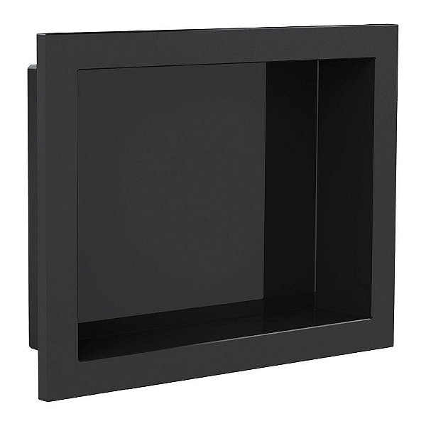 Nicho Para Embutir 30x40cm Preto Vulcano Arquitech