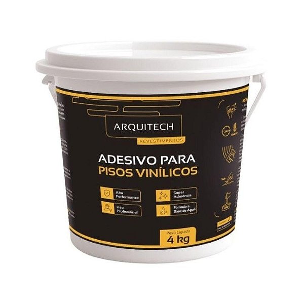 Adesivo Para Pisos Vinílicos 4kg Arquitech