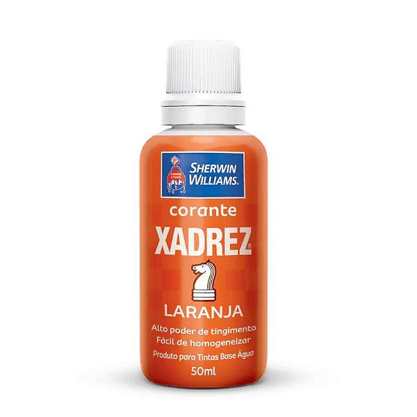 Corante Líquido Xadrez 50ml 31106178 Laranja Sherwin-williams