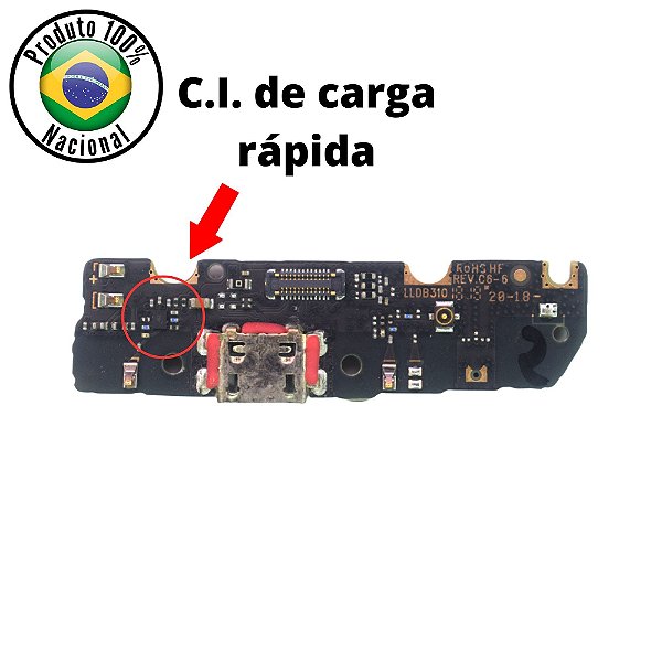 Placa Carga Moto G6 Play / E5 NACIONAL