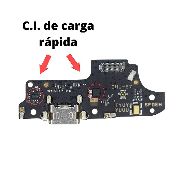 Placa Carga Moto E7 Turbo