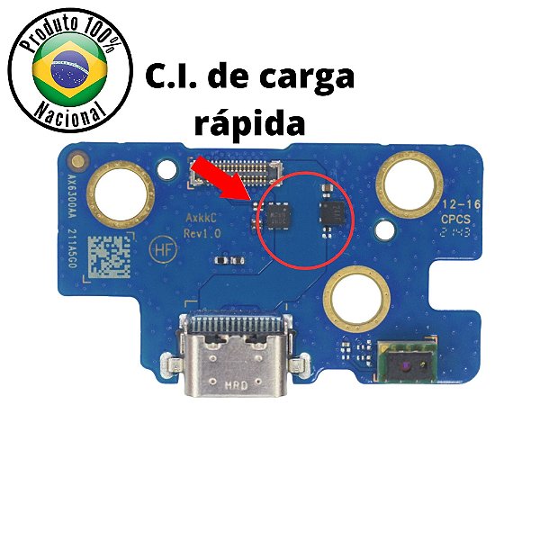 Placa Carga Galaxy Tab A8 (x200) / A8 4g (x205) NACIONAL
