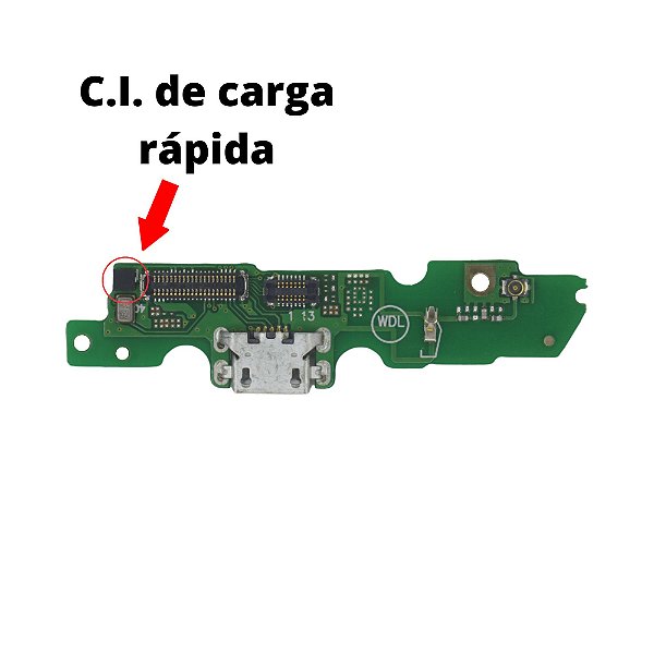 Placa Carga Moto G5 Turbo