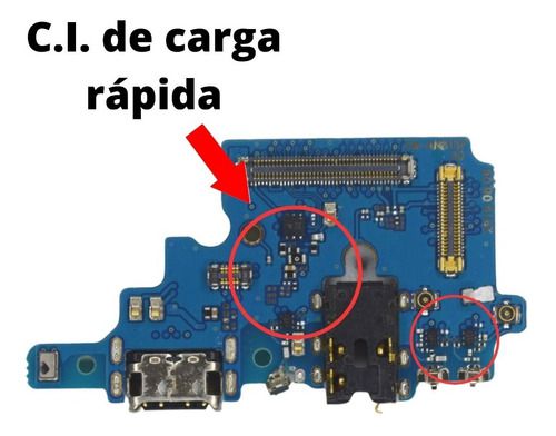 Placa Carga Galaxy A81 (a815)  Turbo