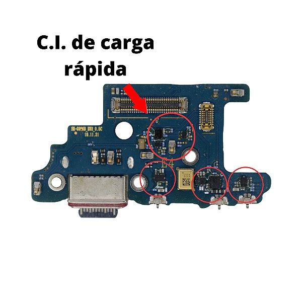 Placa Carga Galaxy S20 Plus 5g (g986) Turbo
