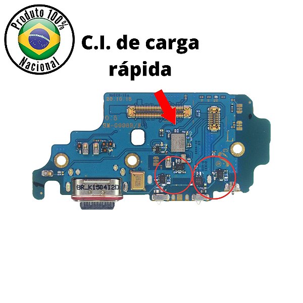 Placa Carga Galaxy S21 Ultra (g998) NACIONAL