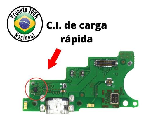 Placa Carga Moto E6s / E6i NACIONAL