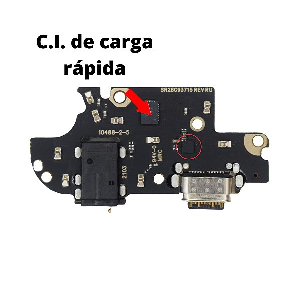 Placa Carga Moto G100 Turbo