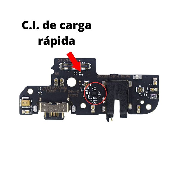 Placa Carga Moto G71 5g Turbo
