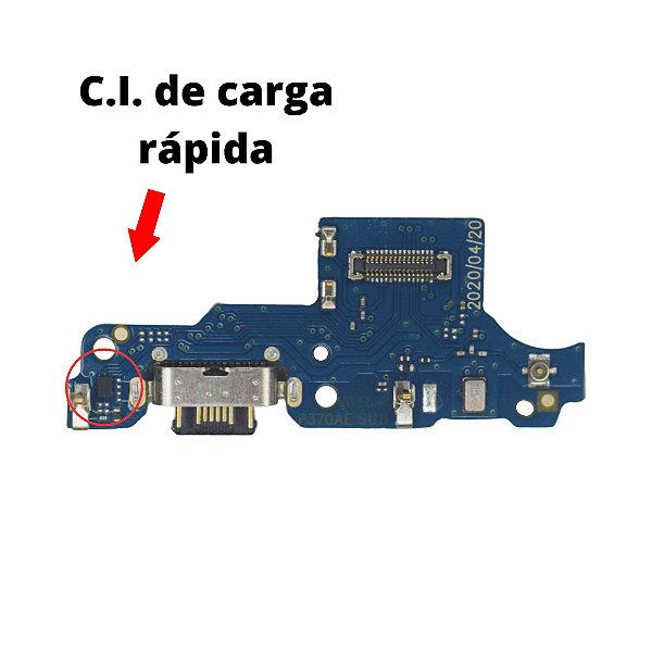 Placa Carga Moto G9 / G9 Play  Turbo