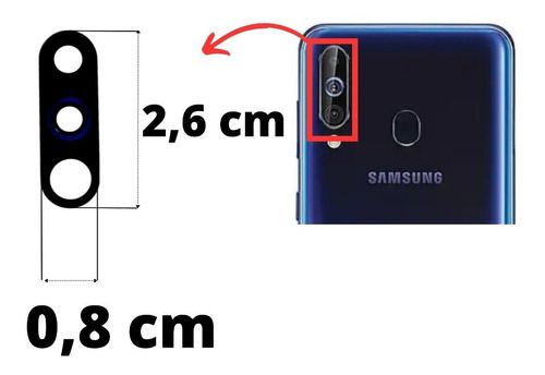 Lente Câmera Galaxy A60 (a605)