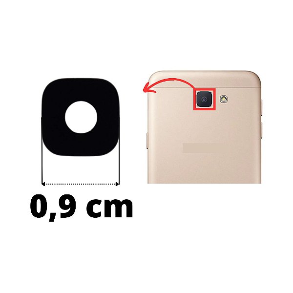 Lente Câmera Galaxy J5 Prime / J7 Prime - PK Mobile - A sua Distribuidora  de componentes p/ celulares.