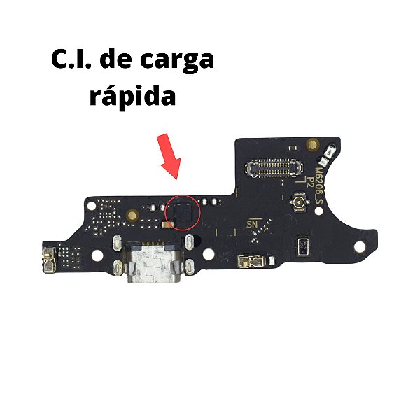 Placa Carga Moto G8 Power Lite Turbo