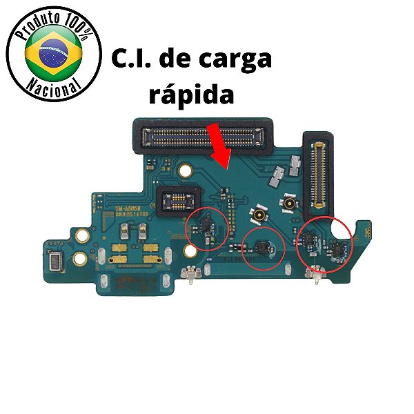 Placa Carga Galaxy A80 (a805) NACIONAL