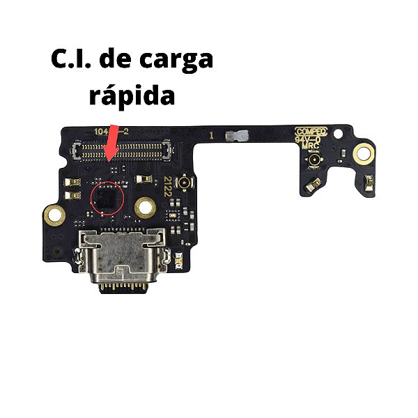 Placa Carga Moto Edge 20 Pro