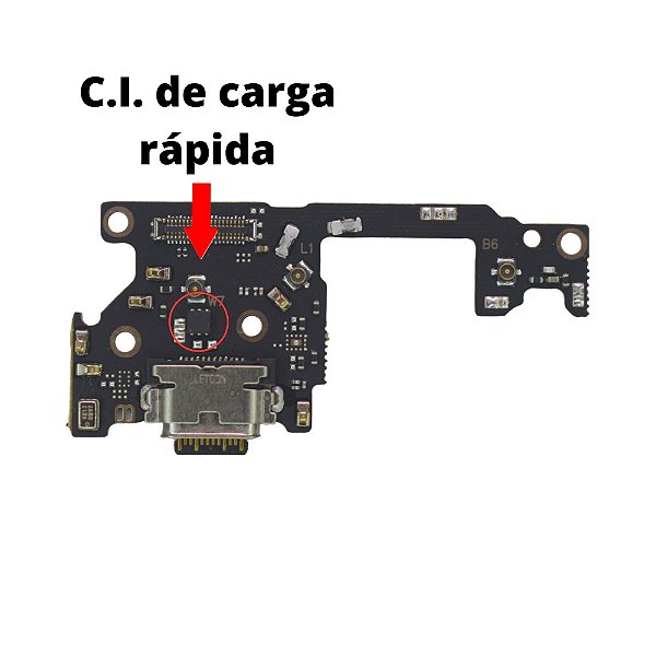 Placa Carga Moto Edge 20 Turbo
