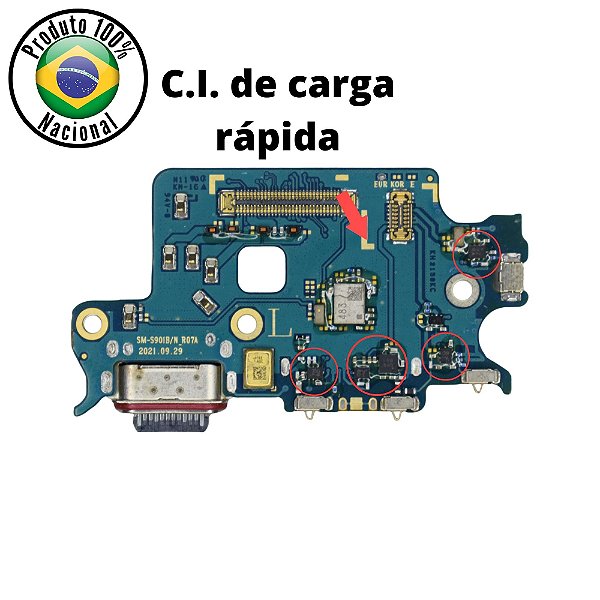 Placa Carga Galaxy S22 5g (s901) NACIONAL