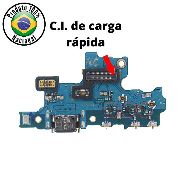 Placa Carga Galaxy S10 Lite *ORG Nacional* Carregamento Turbo