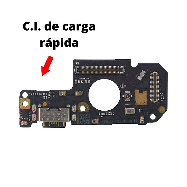 Placa Carga Redmi Note 11 4g / 11s 4g / 12s / Poco M4 Pro 4g / Poco X5 TURBO