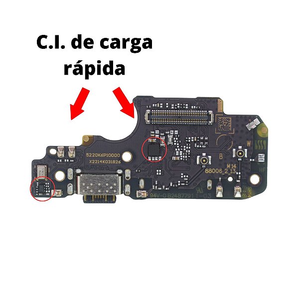 Placa Carga Poco X4 Pro 5g / Redmi Note 11 5g Turbo