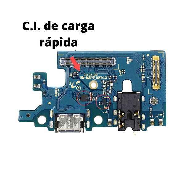 Placa Carga Galaxy M31s (m317) Turbo