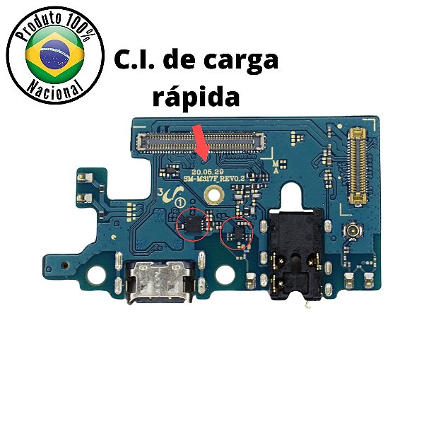 Placa Carga Galaxy M31s (m317) NACIONAL